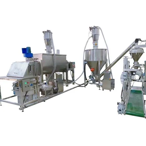 Llinell Cymysgu a Phecynnu Powdwr 25kg